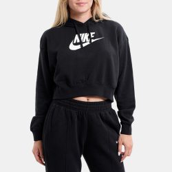   Nike Sportswear Club Fleece (DQ5850 010) Дамски Суитчър