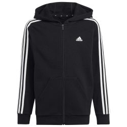   Adidas  U 3-Stripes Fleece Full-Zip (HR6331) Юношески Суичър